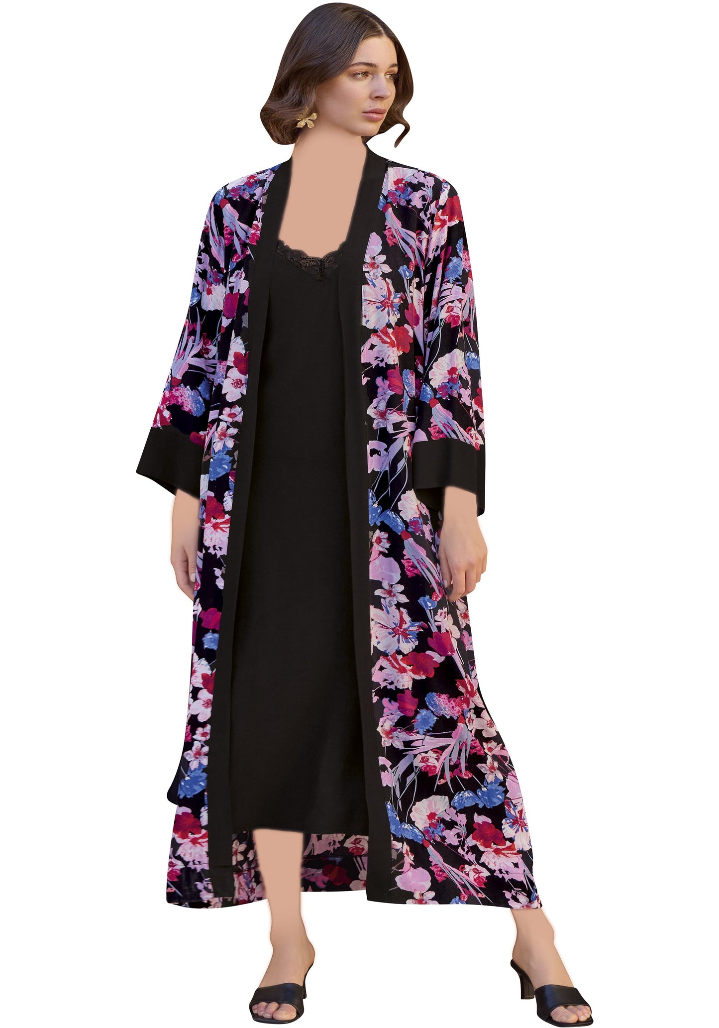 S&L Long Robe Set