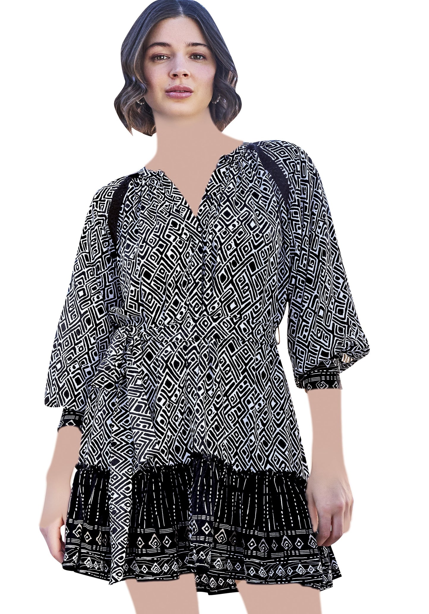 S&L Short Dress