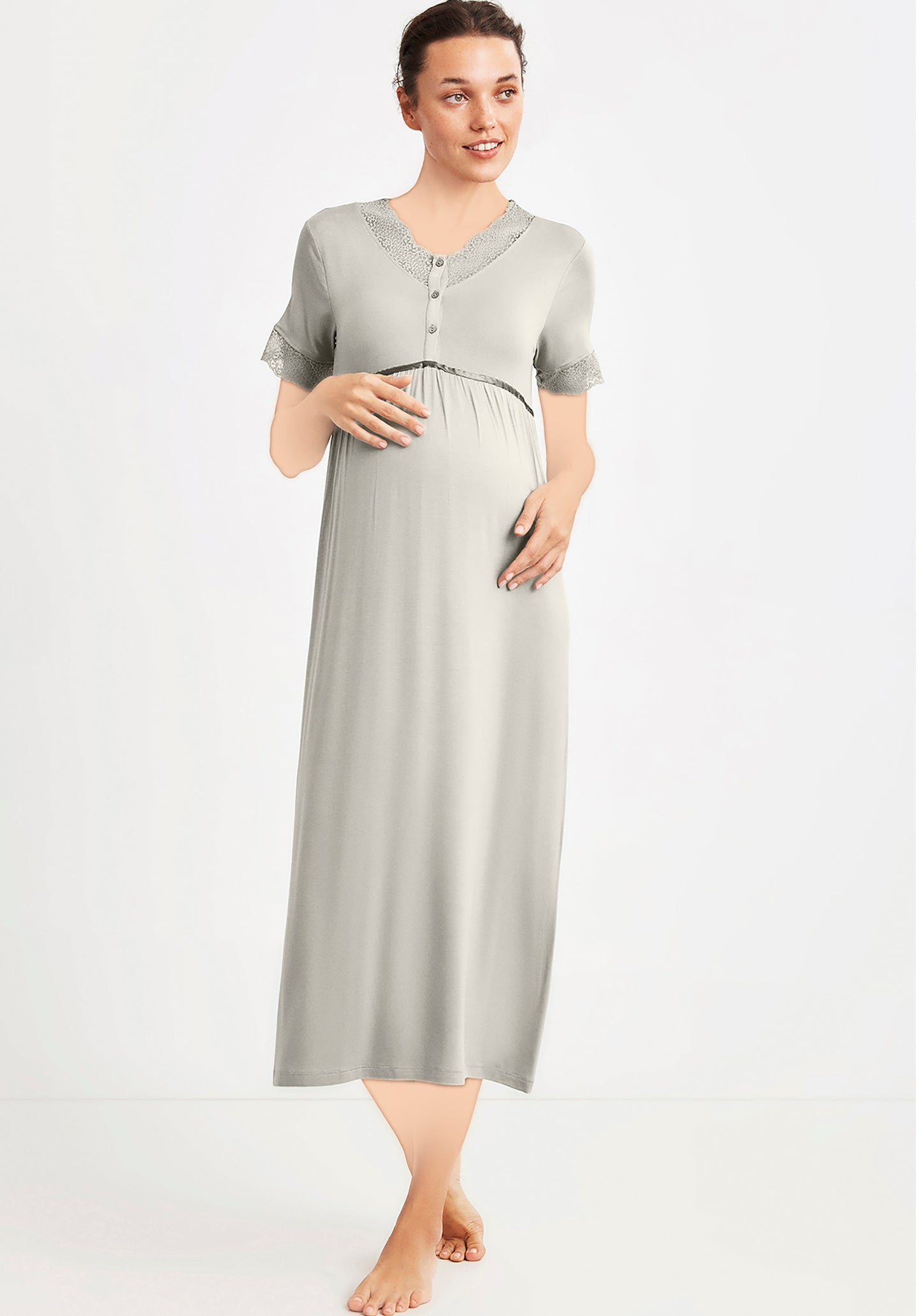 Maternal Long Nighty