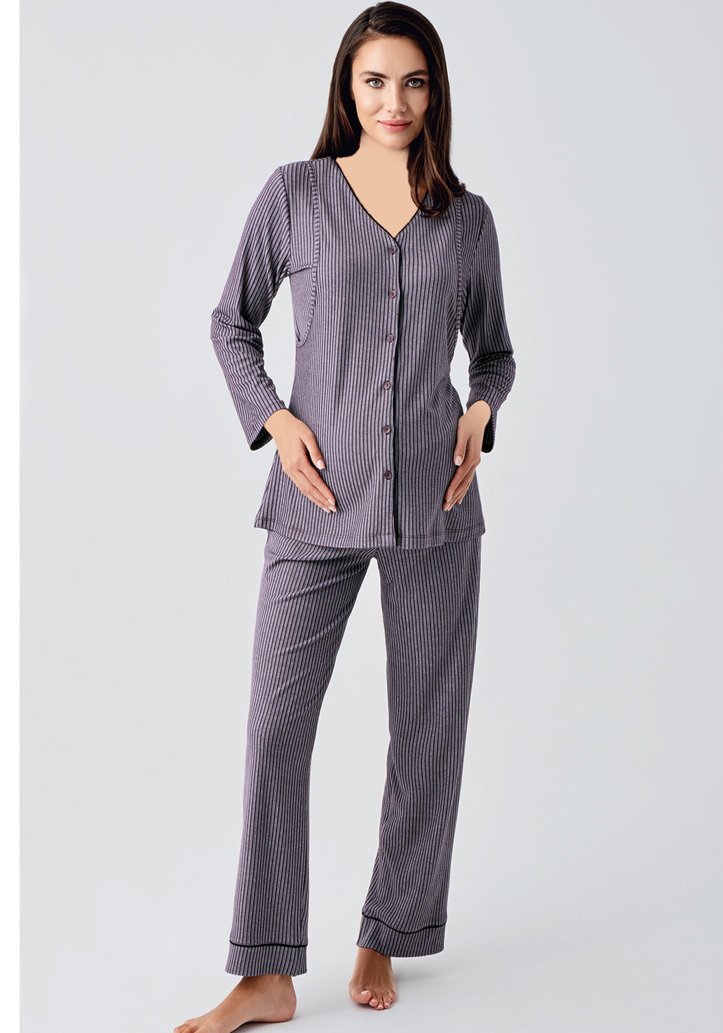 Viscose Maternal Pajamas Set