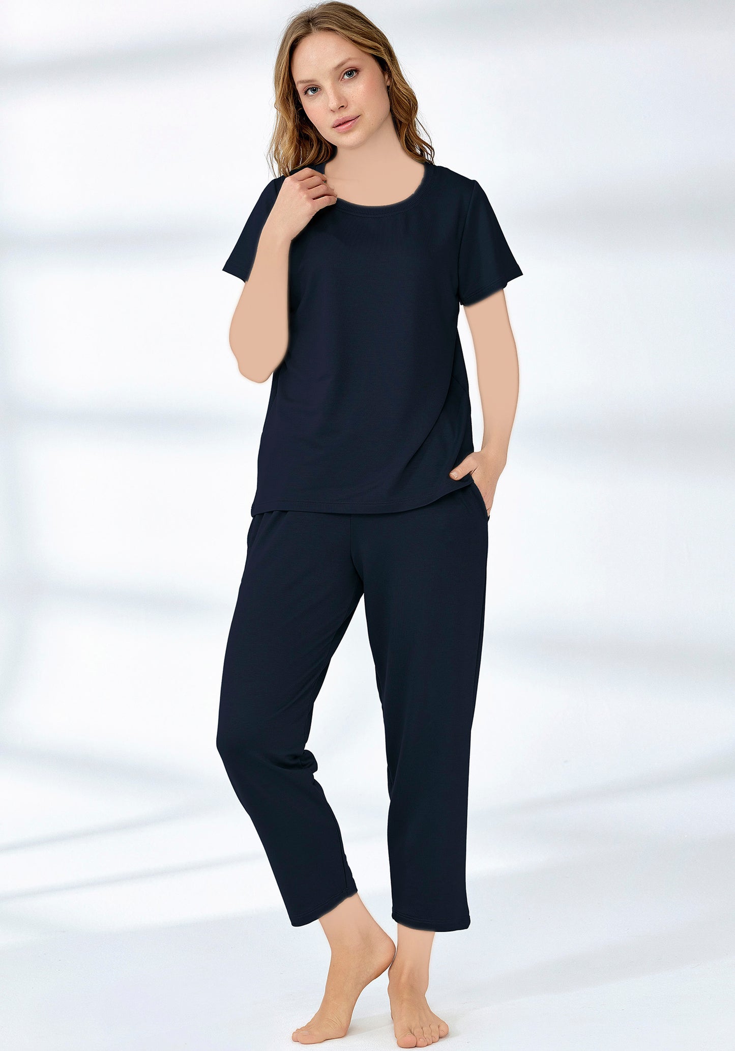 Plus Size Short Sleeve Pajama