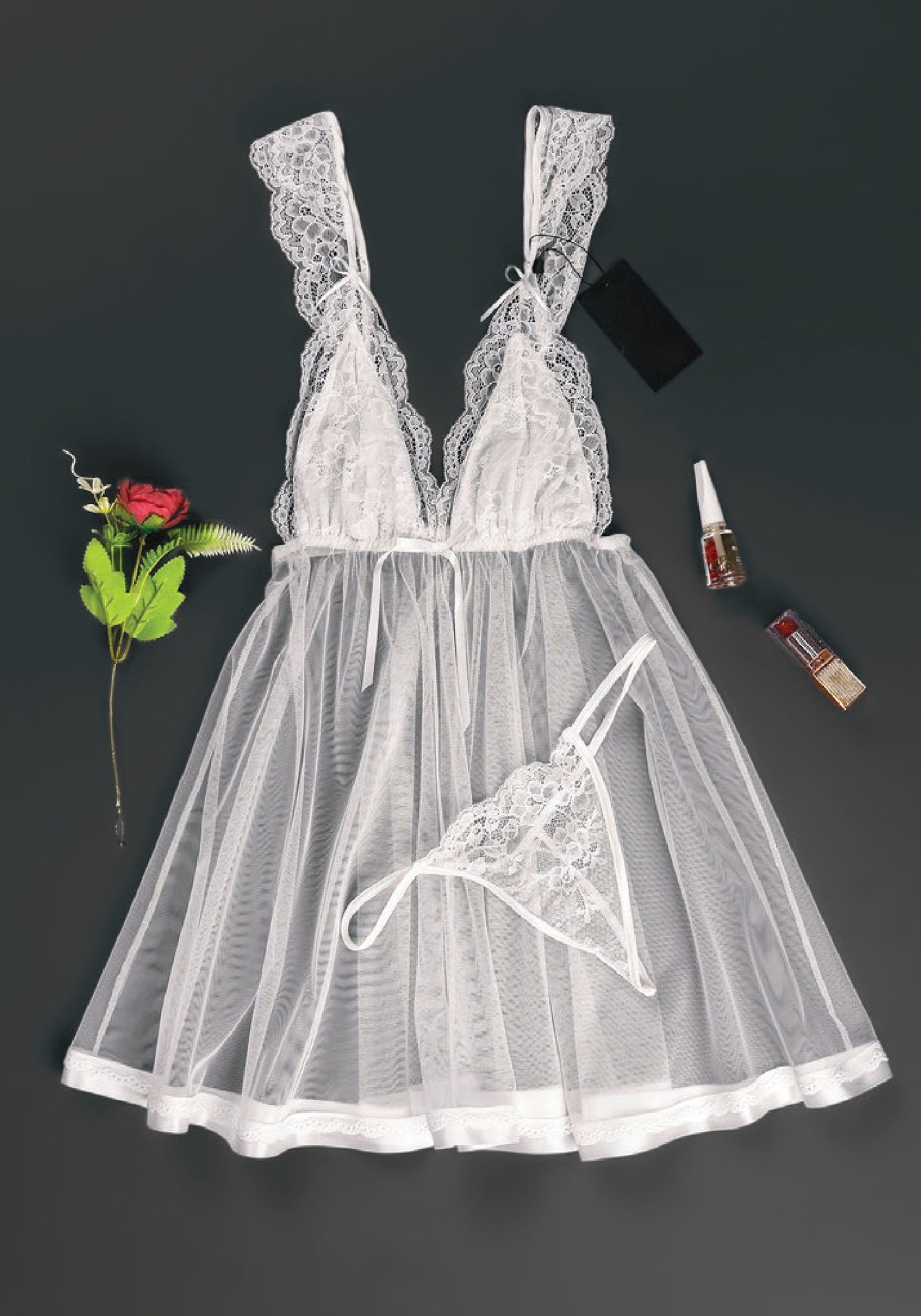 LNGR Bridal Babydoll