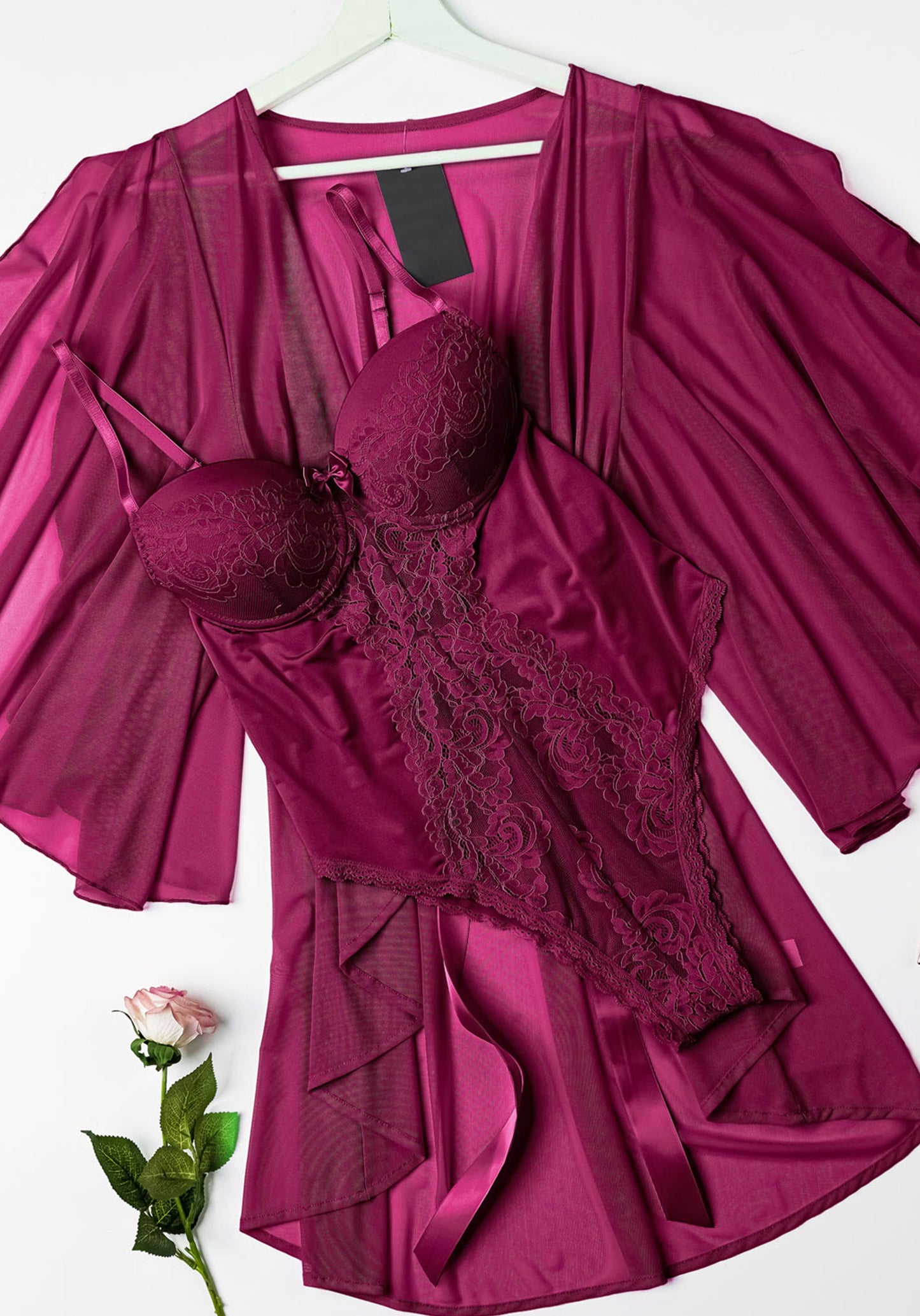 LNGR Bodysuit Robe Set