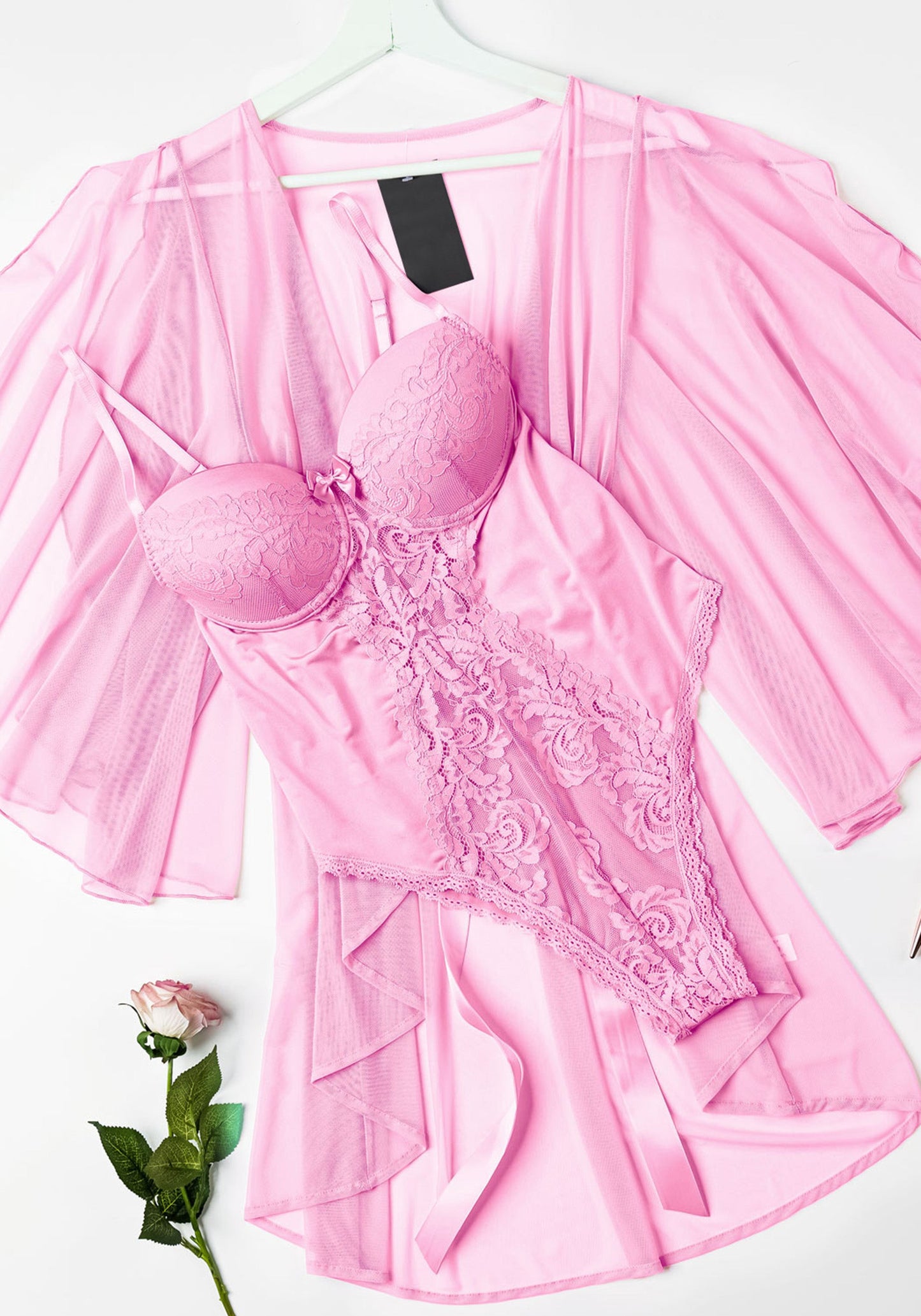 LNGR Bodysuit Robe Set