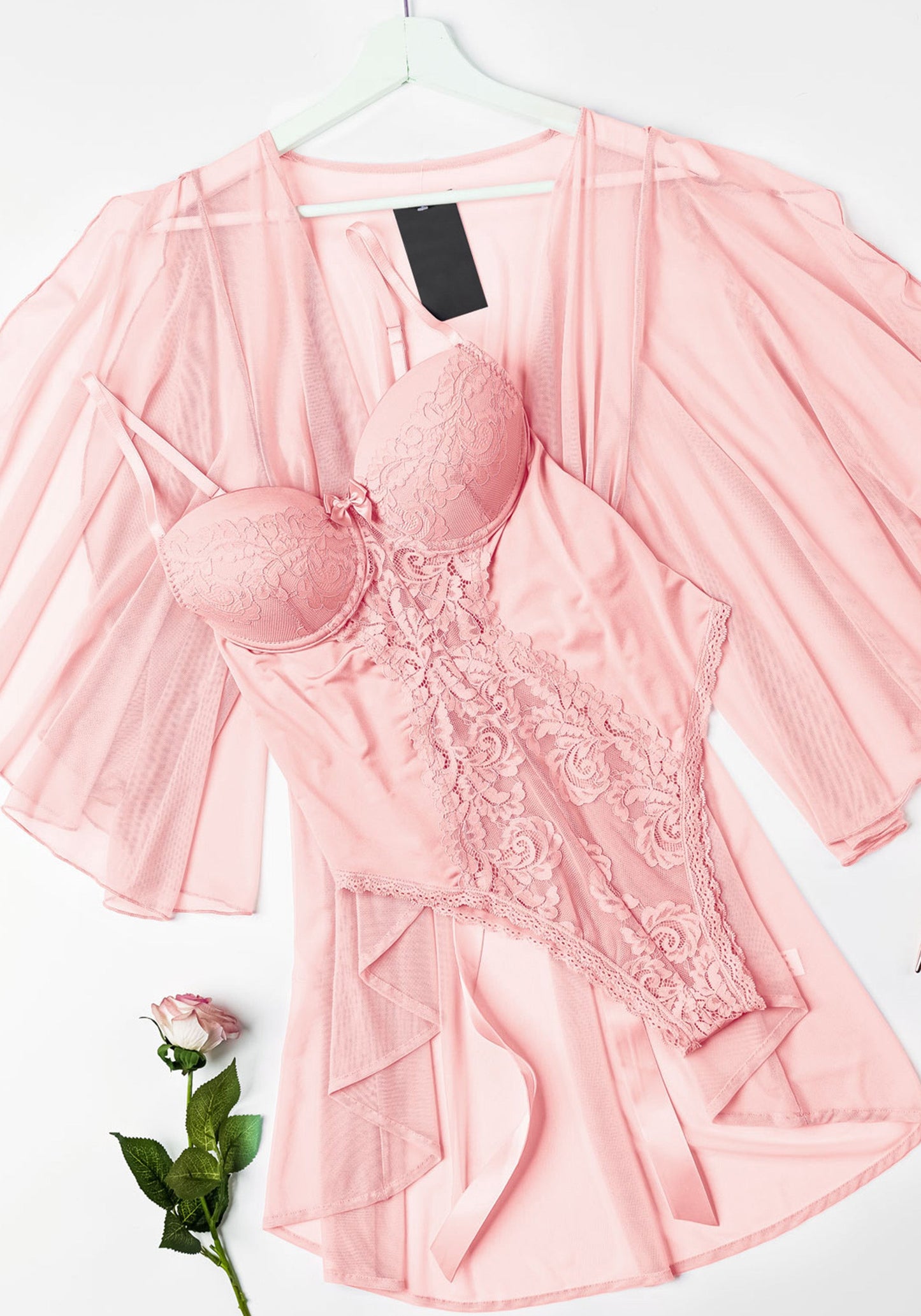 LNGR Bodysuit Robe Set