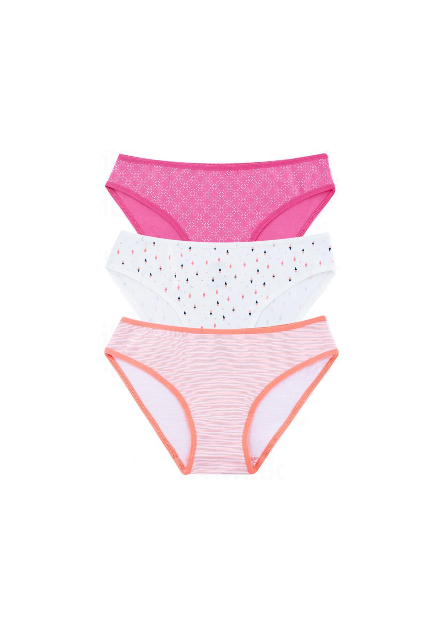UNDR Printed Bikini Pack Of 3