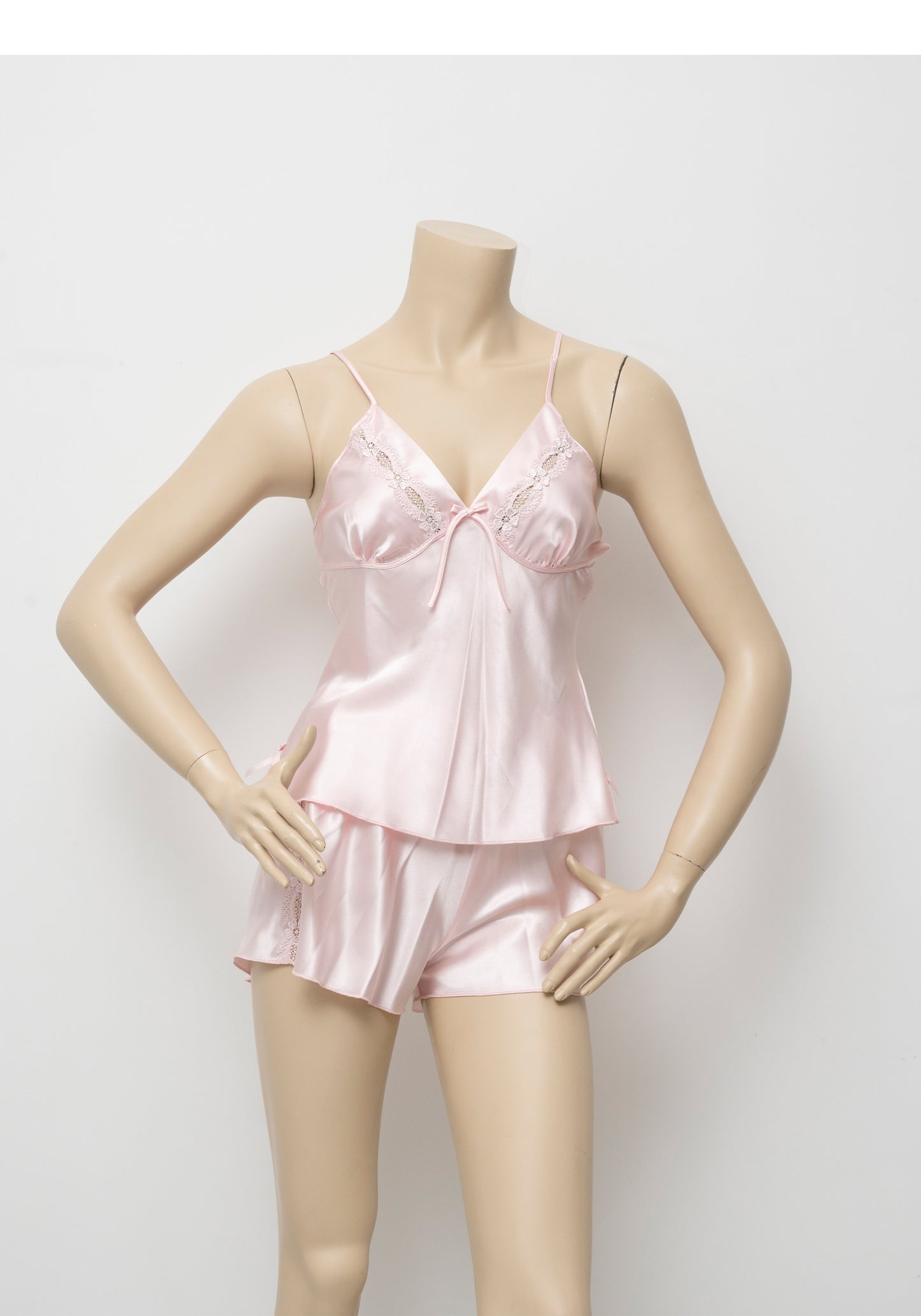 LNGR Satin Short Set