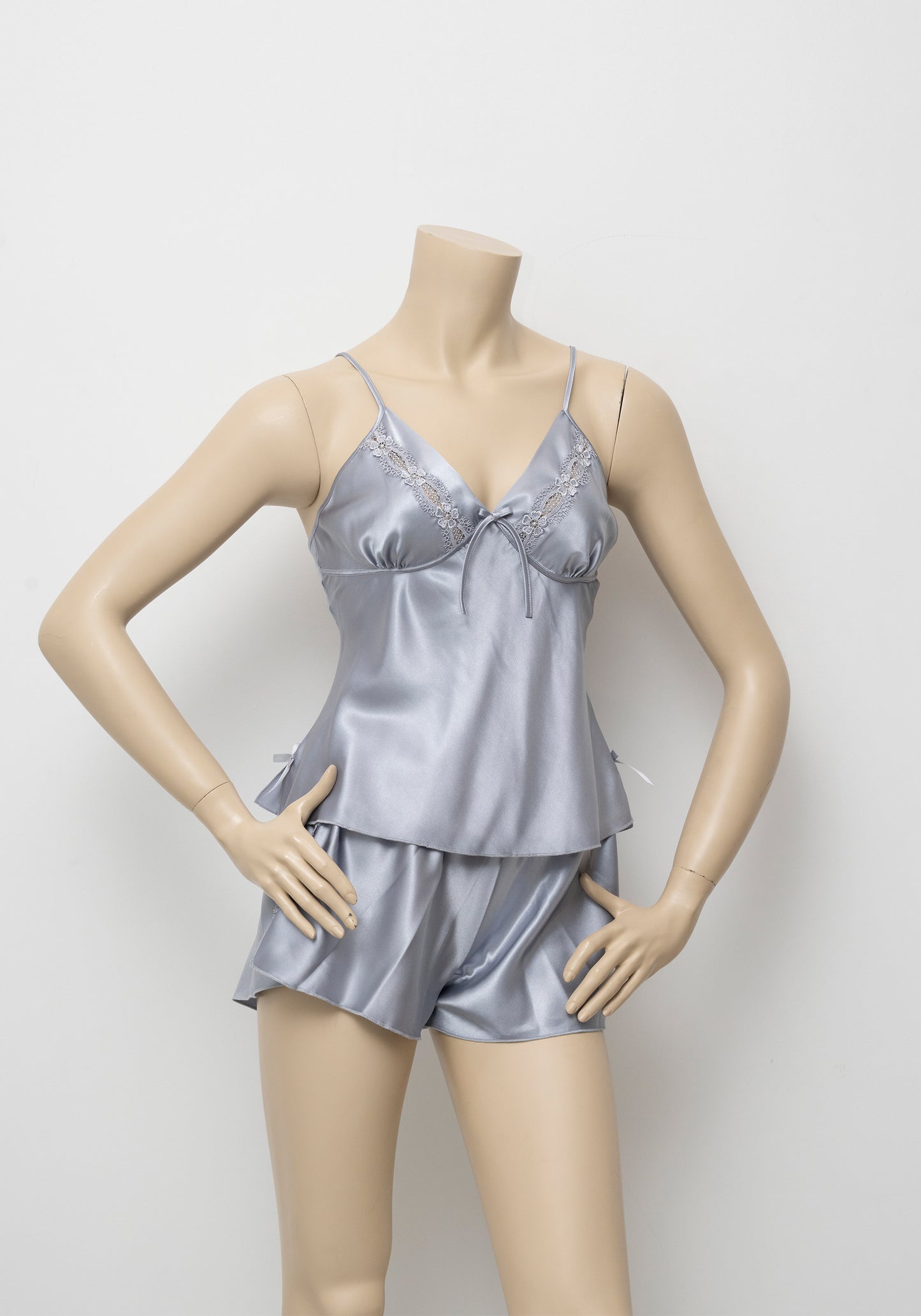 LNGR Satin Short Set