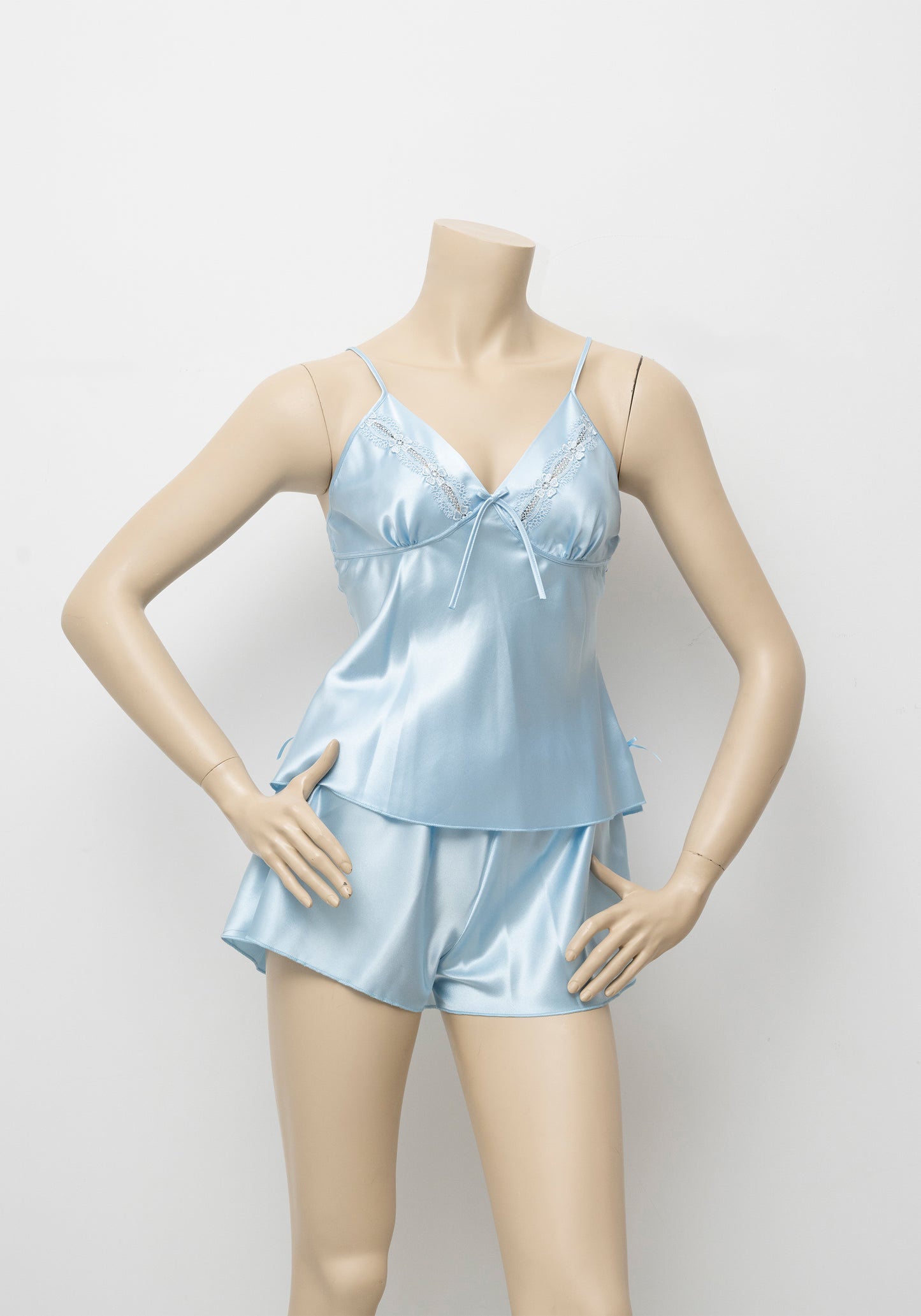 LNGR Satin Short Set