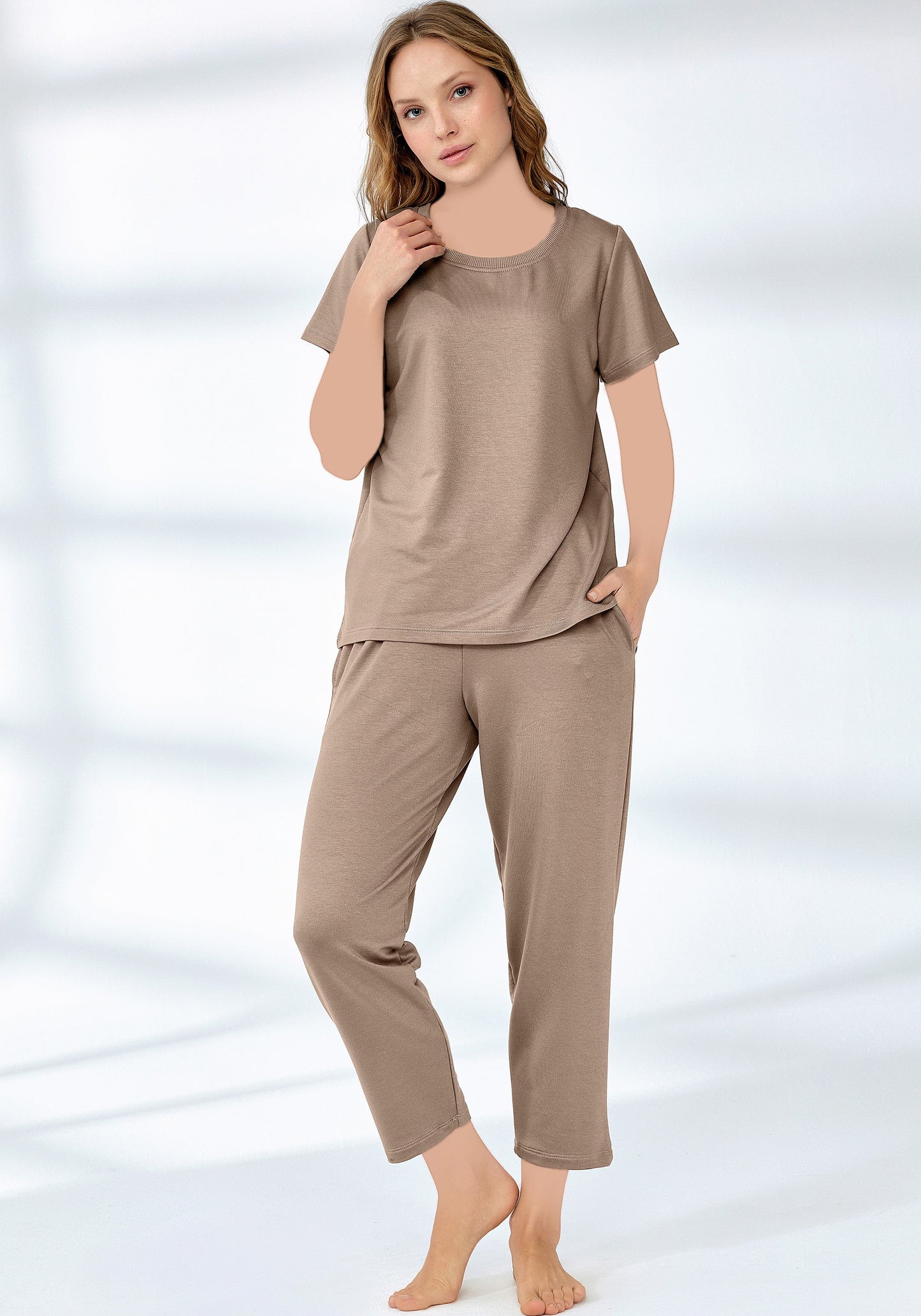 Plus Size Short Sleeve Pajama