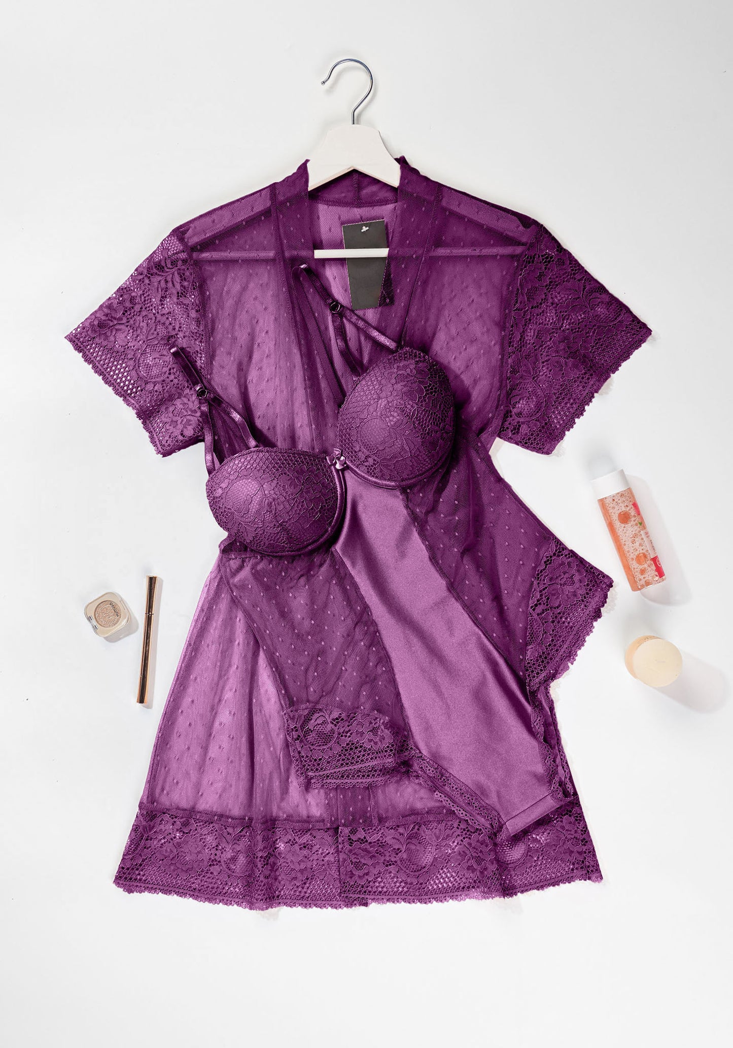 LNGR Bodysuit Robe Set