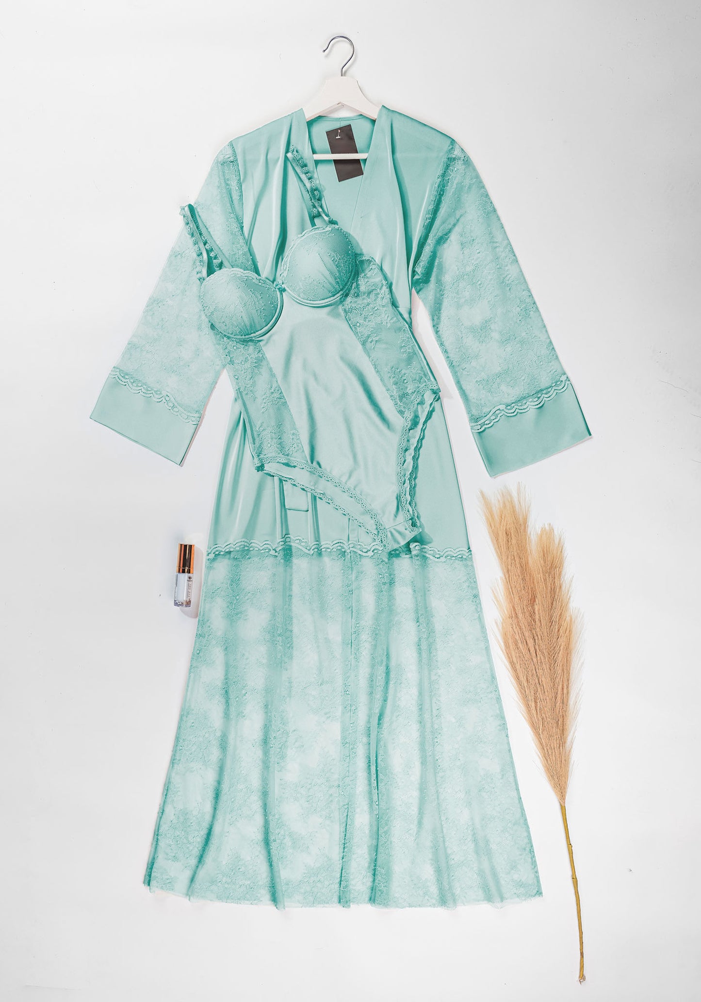 LNGR Bodysuit Long Robe Set