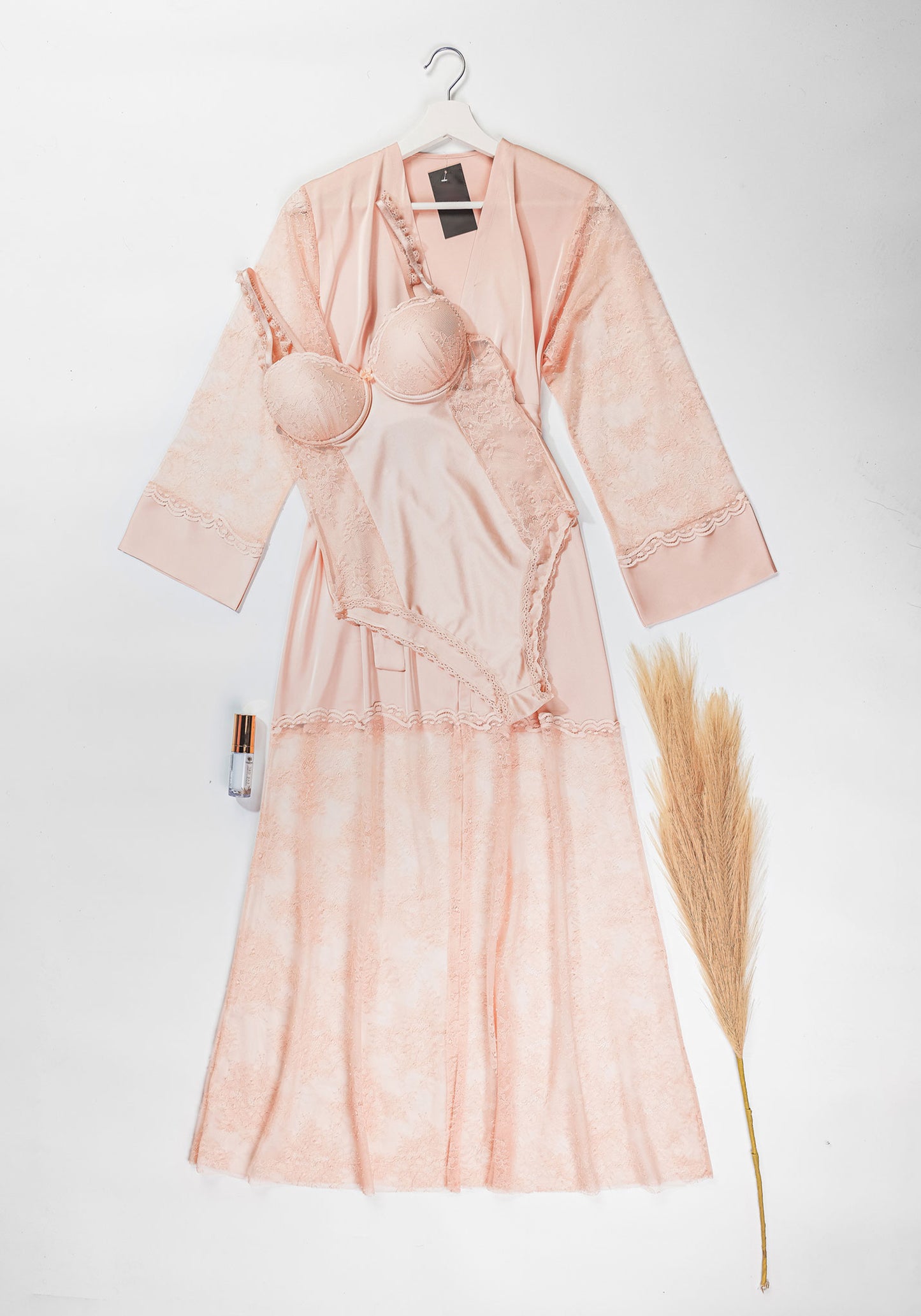 LNGR Bodysuit Long Robe Set