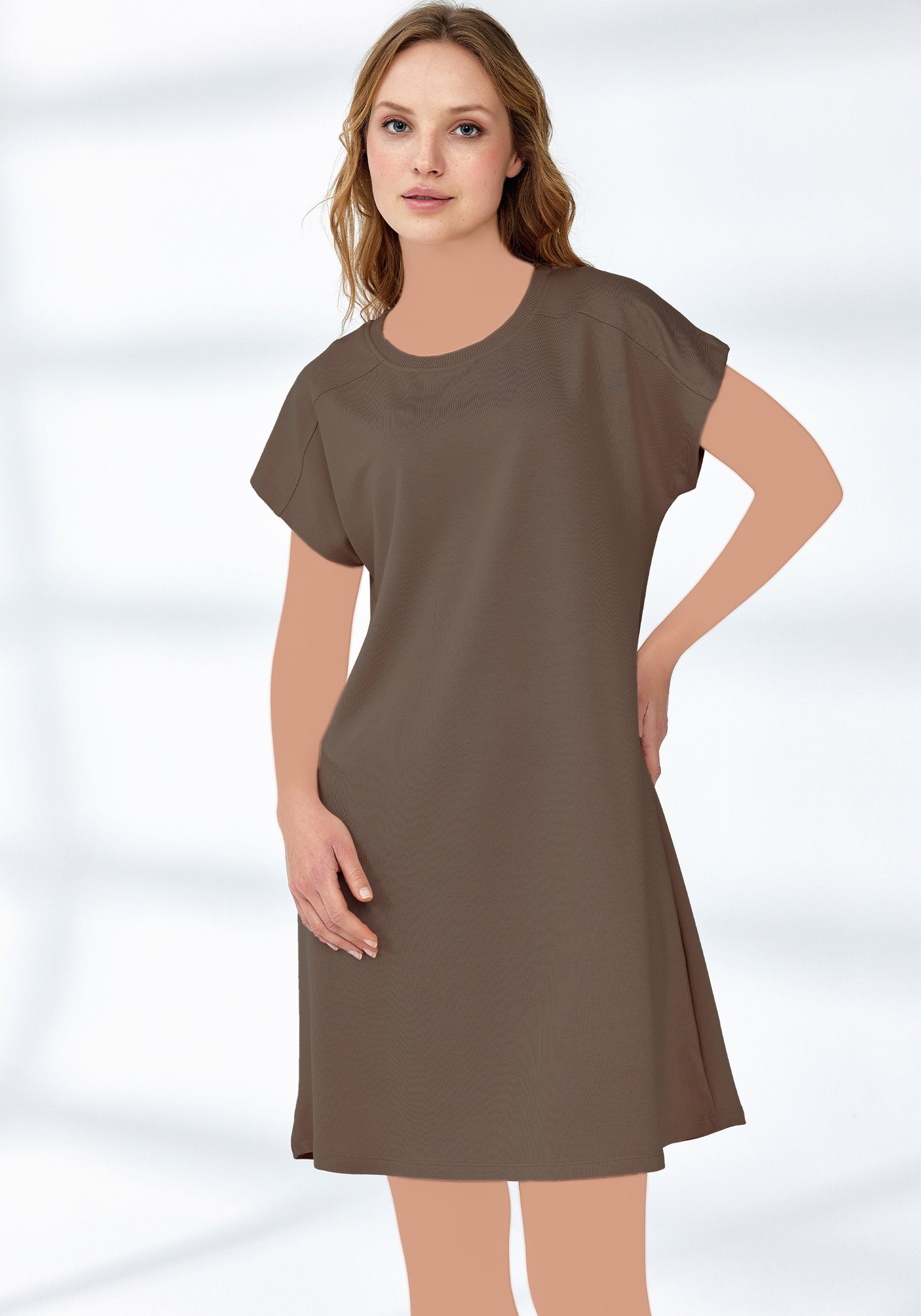 Plus Size Short Sleeve Nighty
