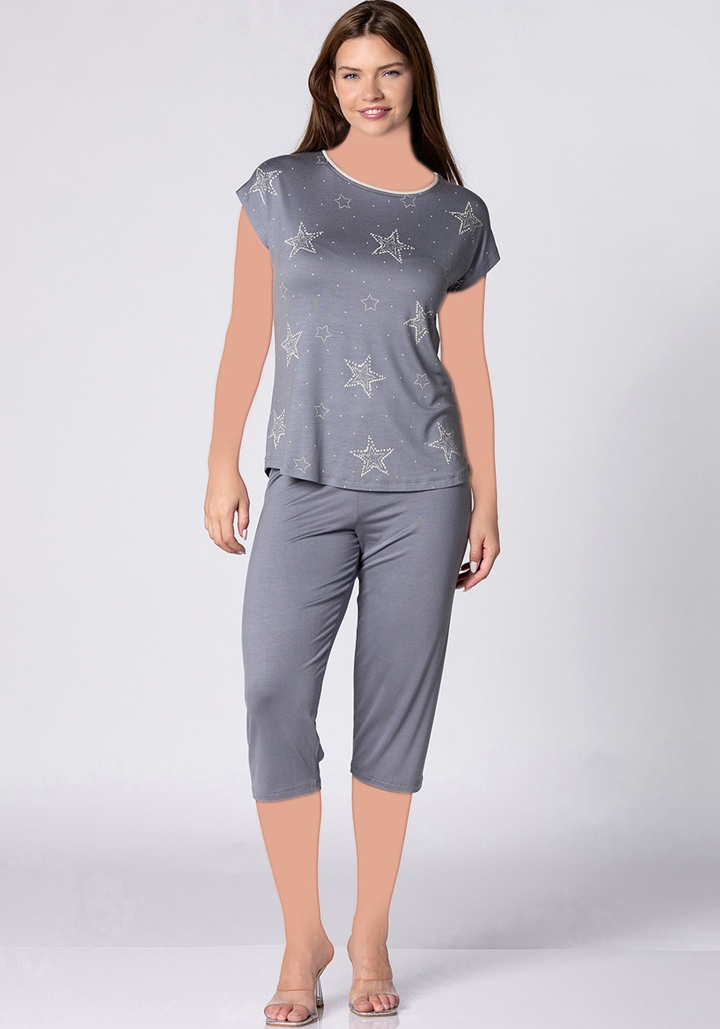 Plus Size Capri Set
