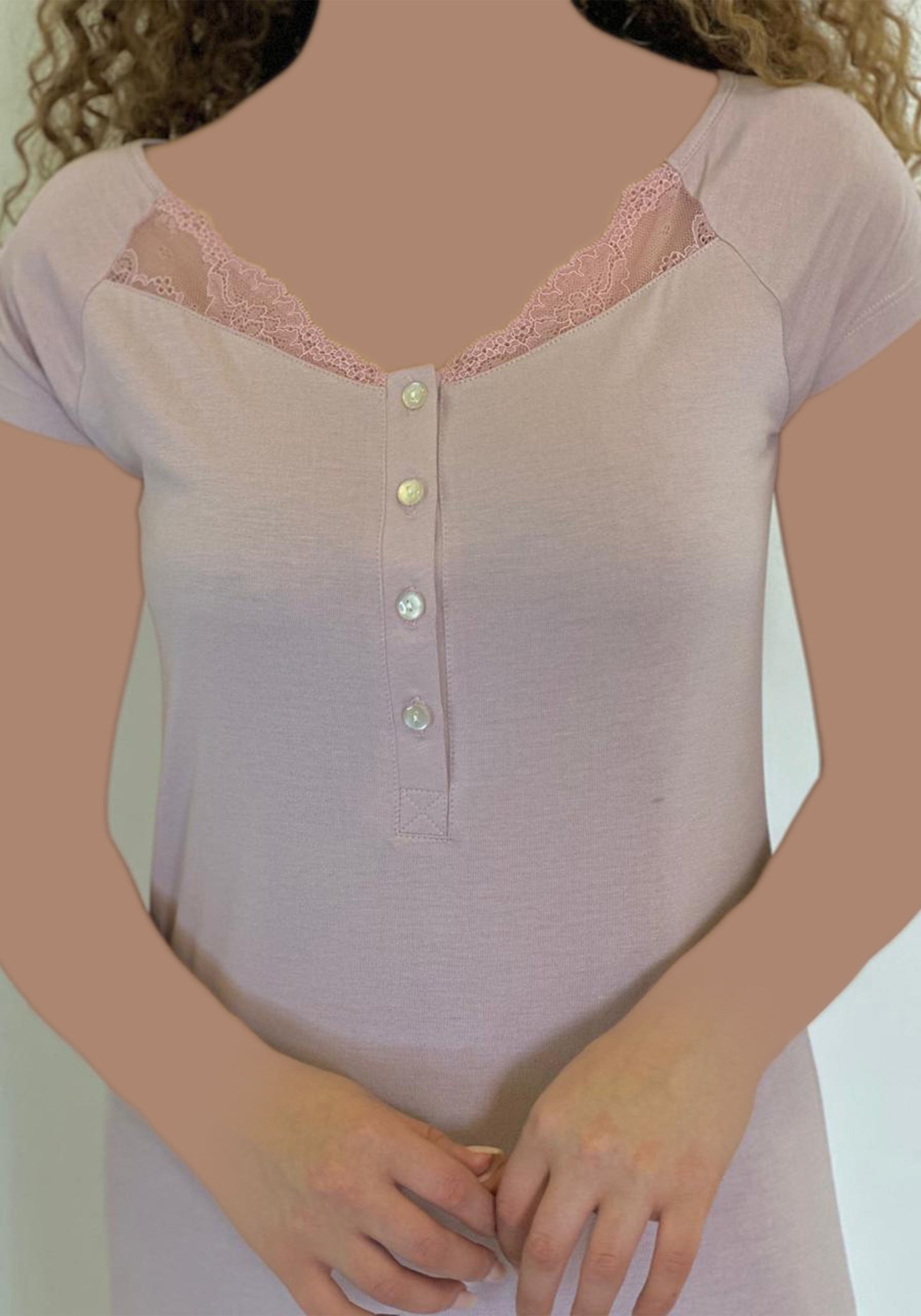 S&L Short Sleeve Nighty