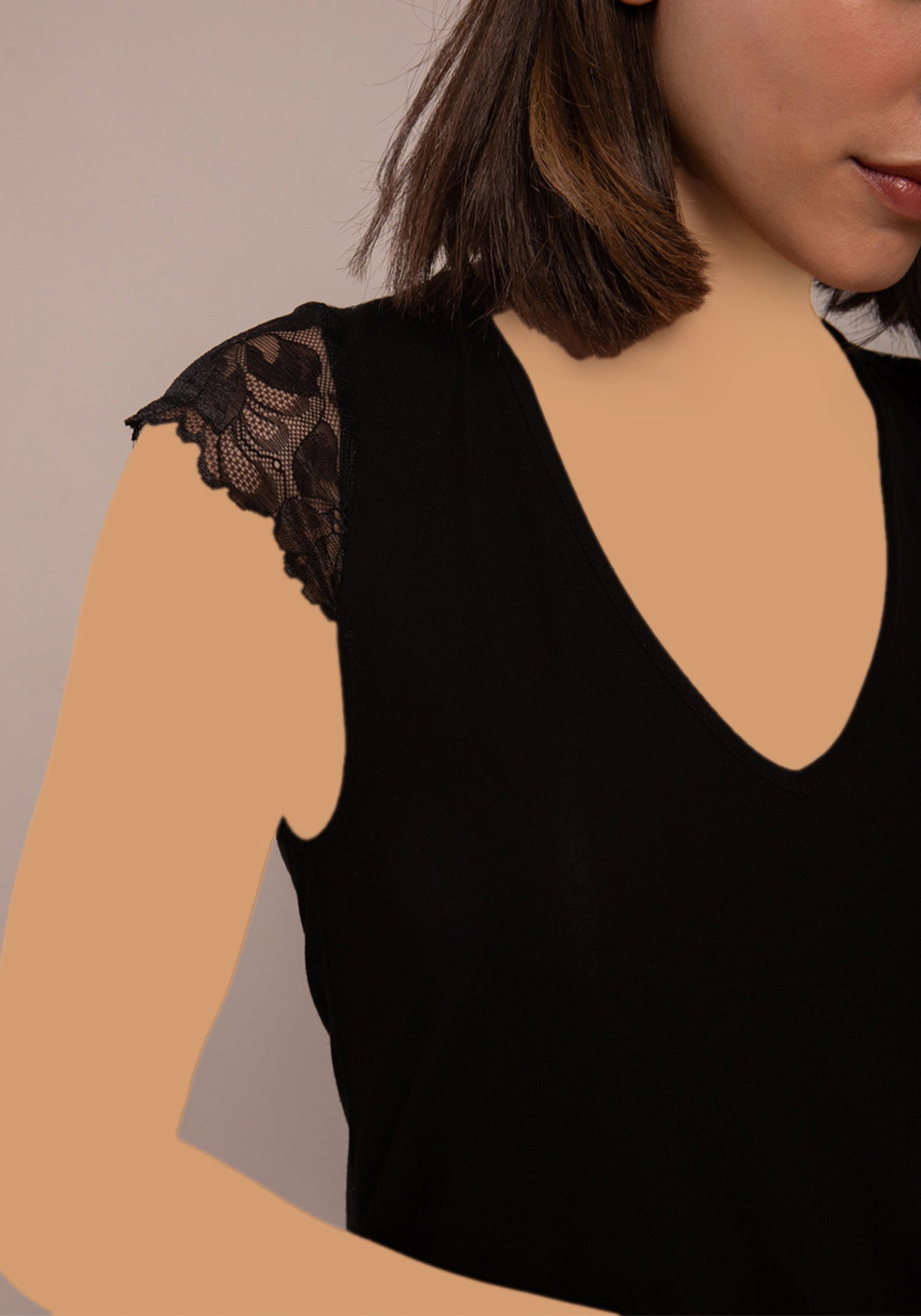 S&L Lace Short Nighty