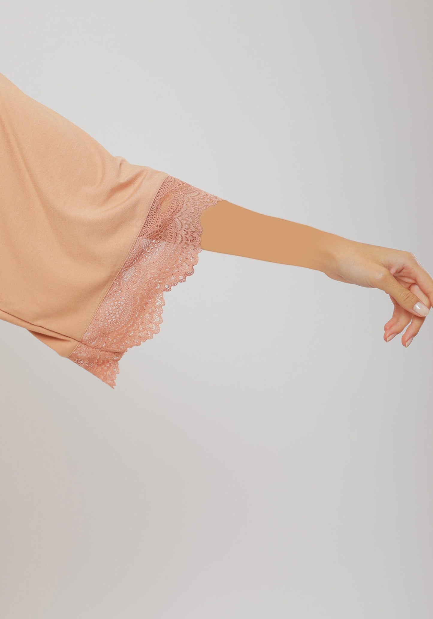 S&L 3 Piece Lace Cotton Set