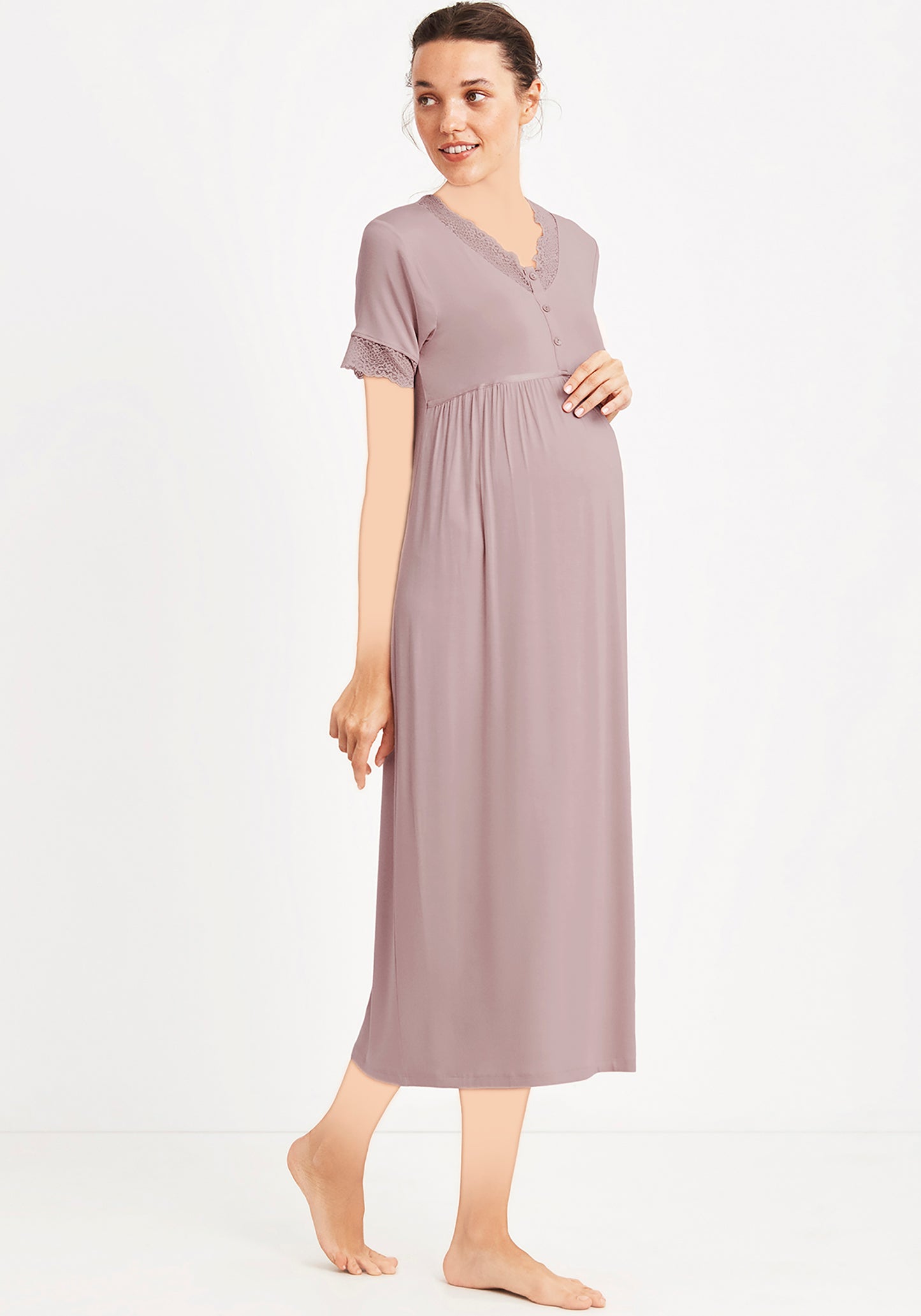 Maternal Long Nighty